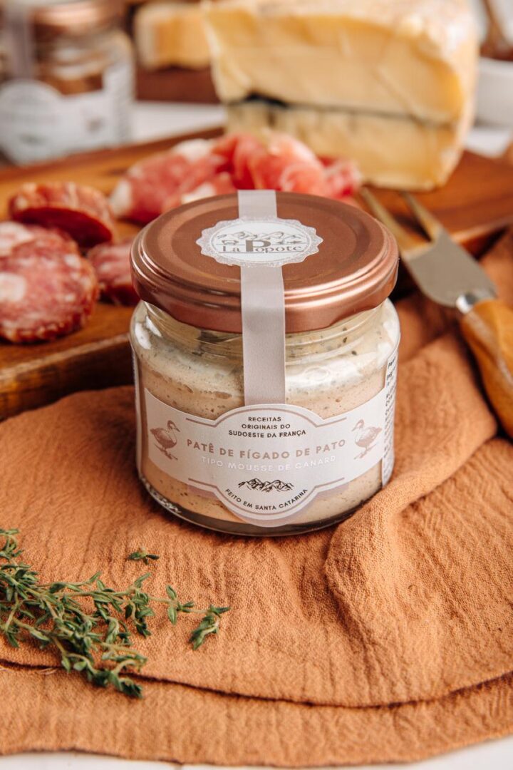 Patê de fígado de pato tipo mousse de foie de canard 95g